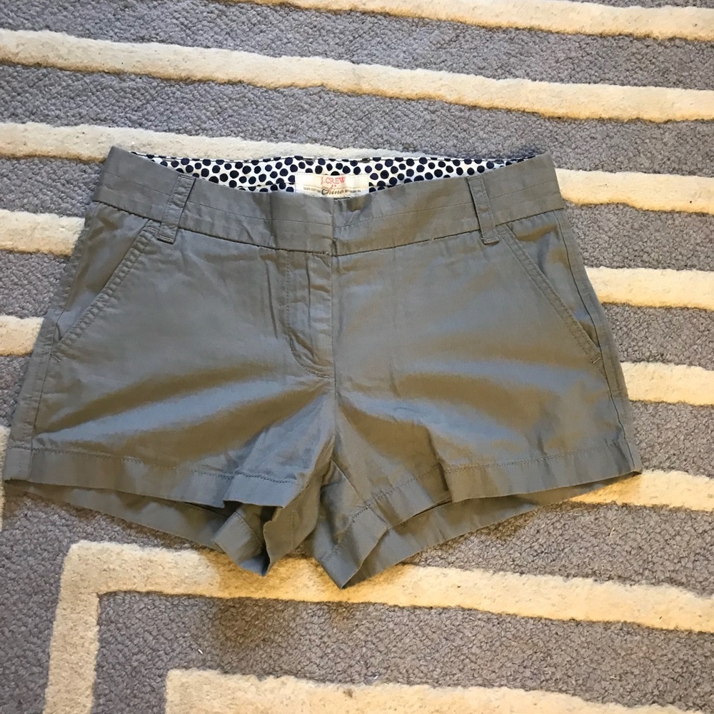 J Crew Chino Shorts